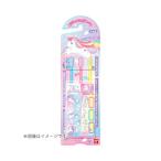  отметка .. Bandai ... - щетка Kirakira пастель Unicorn 3 шт. входит 1 шт ( бесплатная доставка )