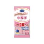 エステー ファミリー ビニール 中厚手 指先強化 M 2双パック