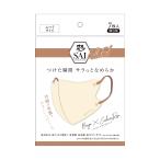 【送料無料・まとめ買い×10個セット】日翔 彩 SAI 立体 シルクフィールマスク ベージュ×サハラローズ ふつう 7枚入