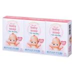  молоко мыло вместе . фирма пупс baby камень ..90g*3 шт ( 4901525371032 )