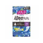【送料無料・まとめ買い×3個セット】大王製紙 ナチュラ さら肌さらり 超吸収さらさら 吸水パッド 29cm 130cc 16枚入