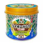 (まとめ買い×5個セット)ライオンケミカル ライオンかとり 線香 30巻 缶入り (送料無料)