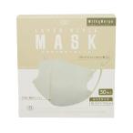 【送料無料・まとめ買い×10個セット】富士 レイヤースタイルマスク ふつうサイズ ミルキーベージュ 30枚入