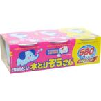 ショッピング除湿剤 【送料無料・ケース販売】オカモト　水とりぞうさん 550ml×3コパック×１５点セット（除湿剤　吸湿）（4904637999804）