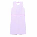 大阪エンゼル 入浴介助エプロン ひもタイプ ピンク L