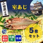 干物 室あじ 鯵 アジ 5枚セット 干物セット 自宅用 おかず セットでお得 送料無料
