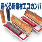 印鑑 実印 はんこ 選べる エコ印鑑 彩樺 ２本セット ケース付 印鑑セット 銀行印 男性 女性 化粧箱付も可 爆買