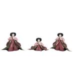  outlet кукла hinaningyo три человек . женщина одиночный кукла только ... женщина украшение ширина 80~90cm золотая краска ../ фиолетовый маленький Kyoto No.119 22a-ya-1674