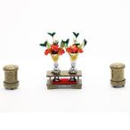  outlet кукла hinaningyo инструмент одиночный товар . инструмент 2 позиций комплект 28 номер чёрный покрытие старый плата Tang .