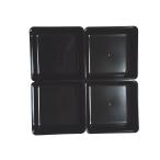 . Izumi лакированные изделия многоярусный контейнер для перегородка 6.5 размер -слойный для средний .4 шт для ( средний ) блок перегородка чёрный 4 шт H-153-27A -