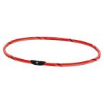 ファイテン(phiten) RAKUWAネックレス ゼネラルモデル レッド 50cm 軽量4g 伸縮性 日本製 アクアチタン採用 エントリーモデル 普