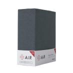 nishikawa 【 西川 】 [エアー] 専用 ラップシーツ ダブル やわらか ニット 伸縮性 吸放湿性 ぴたっとフィット エアー AiR ダーク