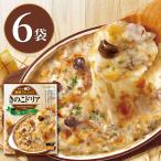 ハチ食品 ドリアソース 140g 6袋 きのこドリア チーズ きのこ 即席 簡単 アレンジ レトルト お手軽 洋食 ランチ 夜食 常備食 保存食 【送料無料】