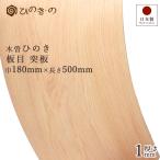 木曽ひのき 板目 突板 1mm 国産 最高級ヒノキ使用 天然木 DIY 柱 補修 工芸 180×500mm 1枚〜30枚