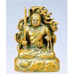 不動明王(小)の置物／仏像　北村西望作品　日本彫刻界の最高峰　高岡銅器