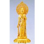 仏像/瑠璃観音 金箔 松久宗琳作品 高岡銅器の神仏具/桐箱付