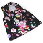 . ткань пальто одиночный товар "Семь, пять, три" три лет ~. лет .. цветочный принт чёрный земля .. "Семь, пять, три" ..