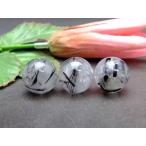 天然石 パワーストーン 57788 わけあり ブラックルチルクォーツ 17mm 1粒売り 送料無料有 ブラジル産