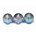 ショッピングわけ有 天然石 パワーストーン　　66185E　　今月の半額 わけあり ブルー アクアオーラ 14mm 1粒売り ブラジル産 送料無料有