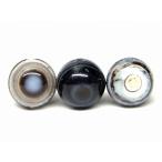 天然石 パワーストーン 66402 今月の半額 わけあり 黒天眼石 10mm 1粒売り 神の眼 送料無料有 チベット産