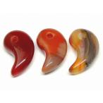 天然石 パワーストーン 66449E 今月30%OFF わけあり 瑪瑙 勾玉 18mm×12mm 1個売り メノウ アゲート 送料無料有