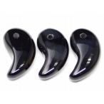 天然石 パワーストーン 66451E 今月の半額 わけあり 勾玉 オニキス 31×17mm 1個売り 送料無料有