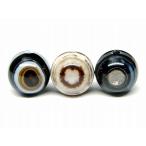 天然石 パワーストーン 66842 今月の半額 わけあり 黒天眼石 14mm 1粒売り 神の眼 送料無料有 チベット産