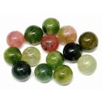 天然石 パワーストーン　　67021　　今月の半額 わけあり ミックストルマリン 6mm〜7mm 14粒セット 電気石 送料無料 ブラジル産