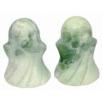 天然石 パワーストーン　　67734　　今月の半額 わけあり ジャスパー 40mm×30mm 1個売り オバケ おばけ ゴースト 送料無料有