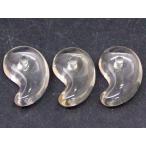 ショッピングわけ有 天然石 パワーストーン　　67819　　今月40％OFF わけあり 勾玉 茶色 水晶 18mm×12mm 1個売り クリスタル クォーツ 送料無料有