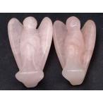 ショッピングわけ有 天然石 パワーストーン　　68387　　今月の半額 わけあり ローズクォーツ 30mm×20mm 1個売り  天使 エンジェル 送料無料有