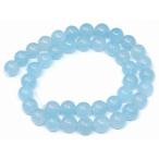 天然石 パワーストーン　　68502　　今月40％OFF わけあり 水色 翡翠 10mm ヒスイ ジェイド ジェード 1連38cm 通し針、解説書、1mゴム付き 送料無料有 中国産