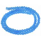 天然石 パワーストーン　　68503　　今月40％OFF わけあり ブルーヒスイ 4mm 翡翠 ジェイド ジェード 1連38cm 通し針、解説書、1mゴム付き 送料無料有 中国産