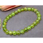 ショッピング天然石 天然石 パワーストーン　　g3-1028K　　今月の半額 ペリドット 6mm AA ブレスレット 内径調整可能 鑑別済 本物保証 ポーチ付き 送料無料有 ミャンマー産