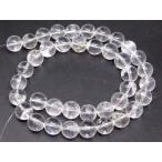 天然石 パワーストーン　　g3-305M　　ファントムクォーツ 水晶 9mm〜10mm AA 1連39cm 通し針、解説書、1mゴム付き 送料無料 ブラジル産