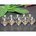 g3-310W　　12mm わけあり 1粒売り 的矢 当たり矢 金彫り 水晶 クリスタル クォーツ ブラジル産 送料無料有 天然石 パワーストーン