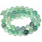 天然石 パワーストーン　　g3-322D　　グリーンフローライト 緑蛍石 10mm A 1連39cm 通し針、解説書、1ｍゴム付き 送料無料 アメリカ産