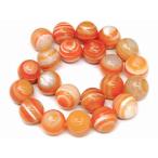 天然石 パワーストーン　　g3-378K　　双眼 赤天眼石 神の眼 18mm AAA 1連39cm 通し針、解説書、1ｍゴム付き 送料無料 チベット産