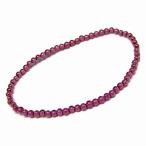 天然石 パワーストーン　　g3-508E　　今月の半額 卸2000円→1000円 ガーネット 3mm AA ブレスレット 内径選択可能 ポーチ付き インド産 送料無料