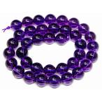 ショッピング天然石 天然石 パワーストーン　　g3-58D　　アメジスト 紫水晶 10mm 5A 1連38cm  通し針、解説書、1ｍゴム付き 送料無料 ブラジル産