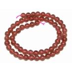 g3-657A этот месяц. полцены 6mm AA клубника кварц 1 полосный 39cm через . игла, инструкция,1m резина имеется Brazil производство натуральный камень Power Stone 