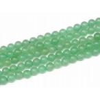 天然石 パワーストーン　　g3-6A　　アベンチュリン 6mm A インド翡翠 グリーンクォーツァイト 1連38cm 通し針、解説書、1ｍゴム付き 送料無料有