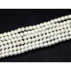 天然石 パワーストーン　H3-14H　　工場処分品特価 今月半額以下 わけあり ホワイト ヘマタイト 磁気有 4mm 1連39cm 通し針、解説書、1mゴム付き 送料無料有