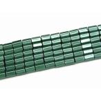 天然石 パワーストーン　　H3-20C　　工場処分品特価 今月半額以下 わけあり ヘマタイト ベルベットグリーン 磁気有 8mm×5mm カット 9本set 1連40cm 通し針等付