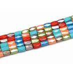 天然石 パワーストーン　　H3-20R　　工場処分品特価 今月半額以下 わけあり ヘマタイト ミックス 磁気あり 8mm×5 カット 1連40cm 通し針等付き