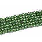 天然石 パワーストーン　　H3-24C　　工場処分品特価 今月半額以下 わけあり ヘマタイト 草緑 磁気あり 6mm 磁有 1連39cm 通し針、解説書、1mゴム付き