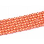 ショッピングパワーストーン 天然石 パワーストーン　　H3-24G　　工場処分品特価 今月半額以下 わけあり ヘマタイト オレンジ 磁気あり 6mm 磁有 1連39cm 通し針、解説書、1mゴム付き