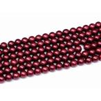 天然石 パワーストーン　　H3-26　　工場処分品特価 今月半額以下 わけあり ヘマタイト ワインレッド 磁気あり 8mm 1連40cm 通し針、解説書、1mゴム付き