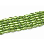 天然石 パワーストーン　　H3-28D　　工場処分品特価 今月半額以下 わけあり ヘマタイト 草緑 磁気あり 12mm×6mm 磁有 1連40cm 通し針、解説書等付き