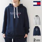ショッピングTOMMY TOMMY HILFIGER トミーヒルフィガー パーカー スウェット プルオーバー トップス 薄手 ロゴ メンズ レディース 部屋着 ルームウェア